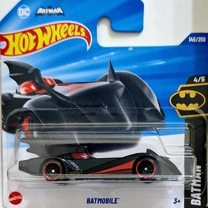 Hot Wheels Batmobile Free Boxed Shipping