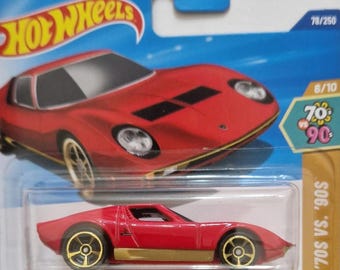 ホットウィール 71 ランボルギーニ ミウラ SV ブルー - Etsy 日本