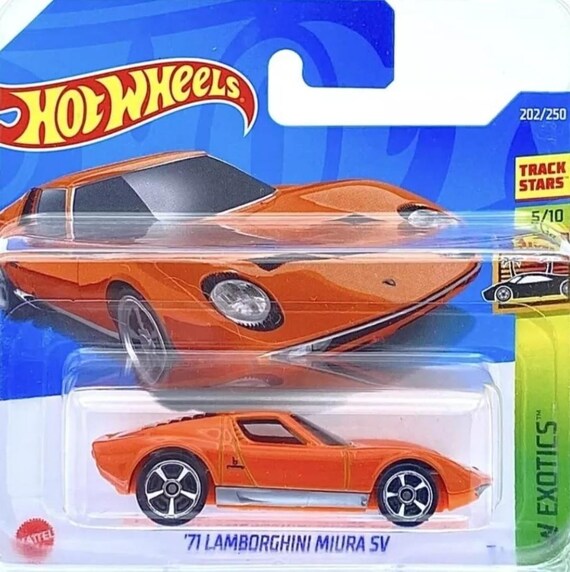 Hot Wheels Lamborghini Miura Sv Free Boxed Shipping - Etsy