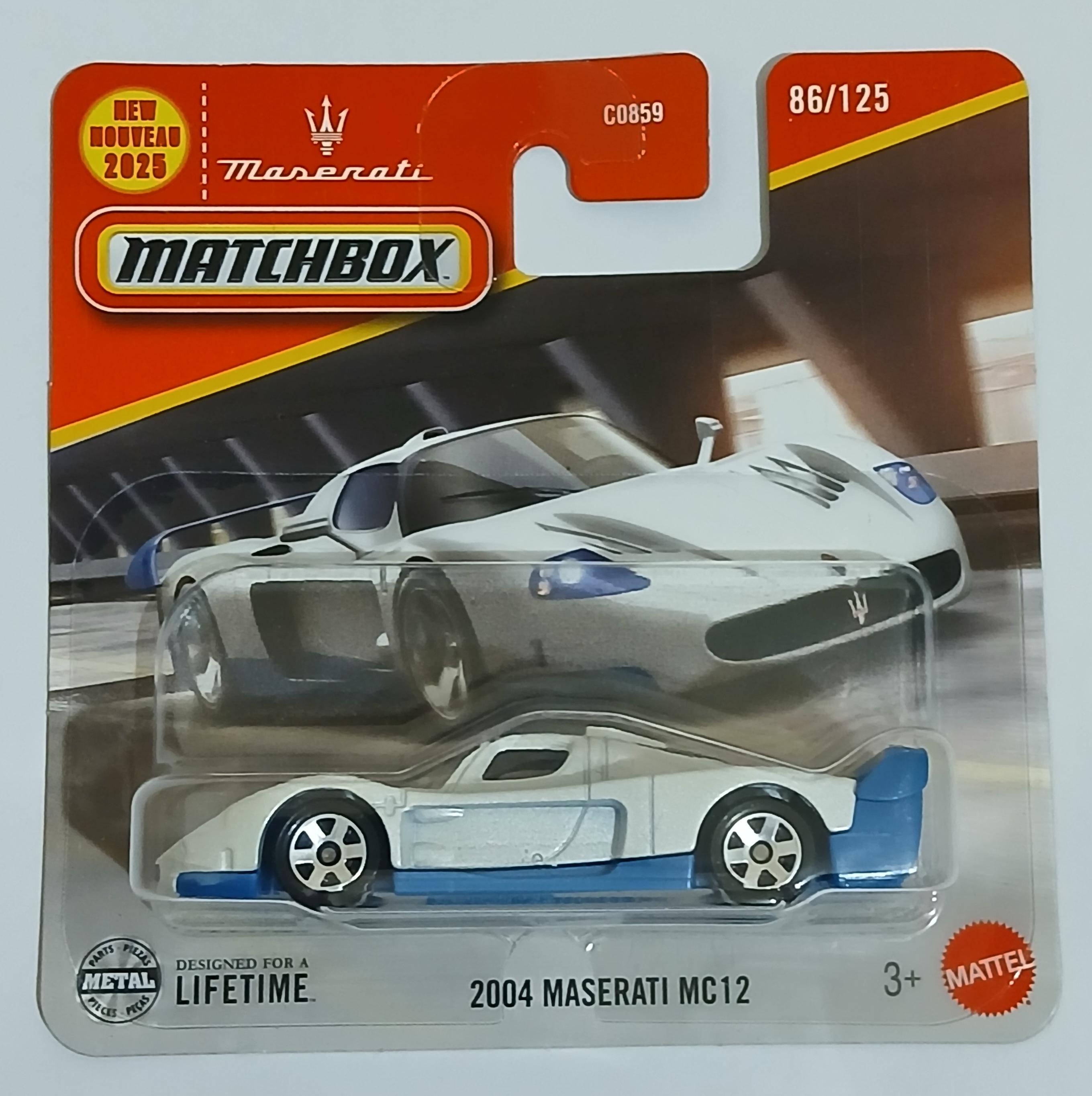 Matchbox Maserati Mc12 Free Boxed Shipping - Etsy Canada