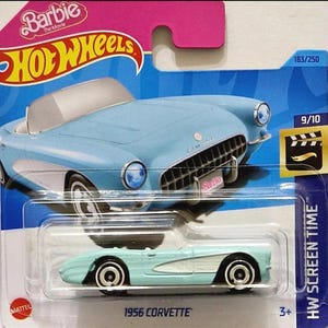 Hot Wheels Barbie Dolls Corvette Free Boxed Shipping