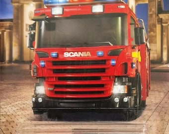 マッチボックス スカニア P360 消防車 - Etsy 日本