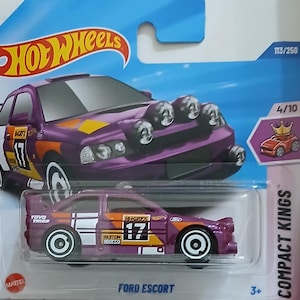 Hot Wheels Ford Escort Free Boxed Shipping