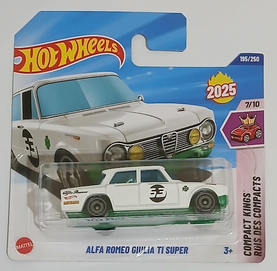 Hot Wheels Alfa Romeo Giulia T1 Super Free Boxed Shipping - Etsy