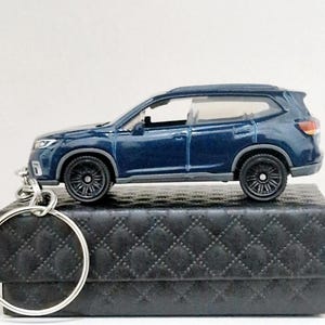 Matchbox Subaru Forester Keyring: Miniature Car Gift