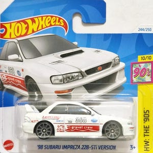 Hot Wheels Subaru Impreza 22B STI Versión Envío en caja gratis