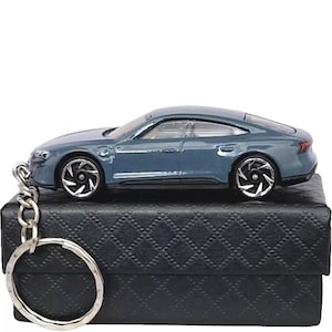 Hot Wheels Audi RS E-Tron GT Keyring: Miniature Car Gift