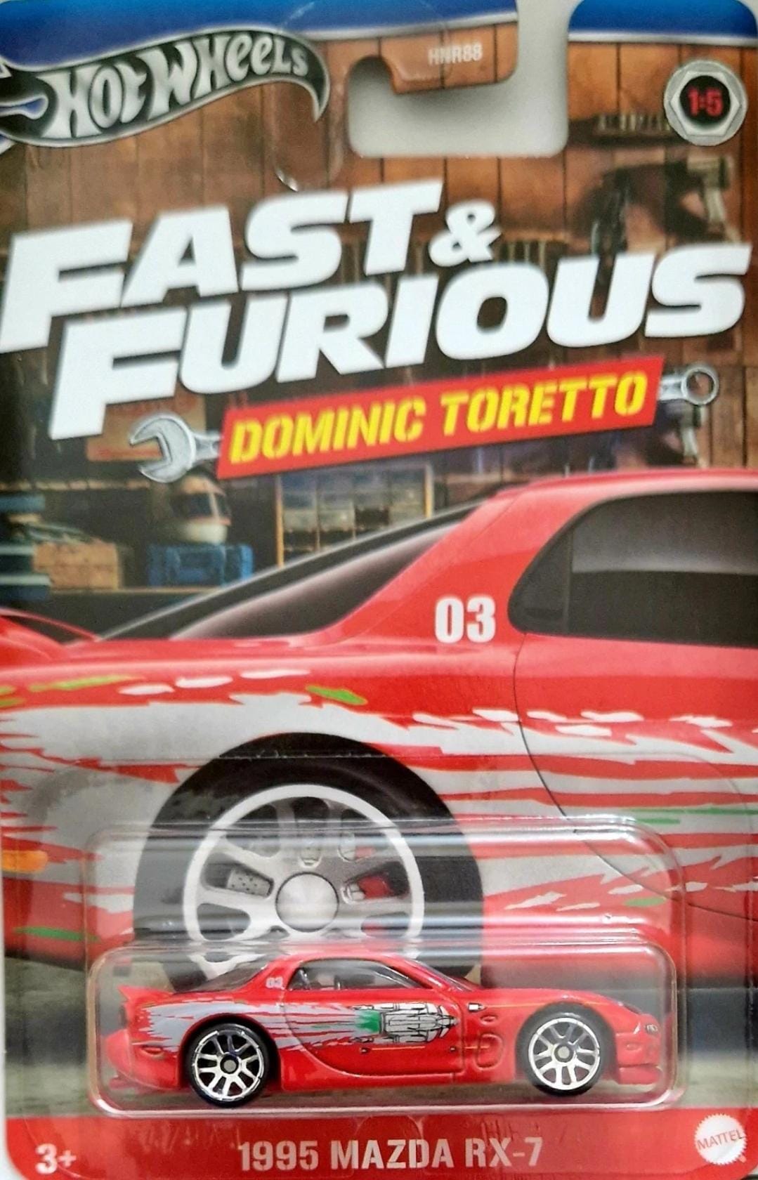 Hot Wheels Fast & Furious 95 Mazda RX-7 Free Boxed Shipping - Etsy UK