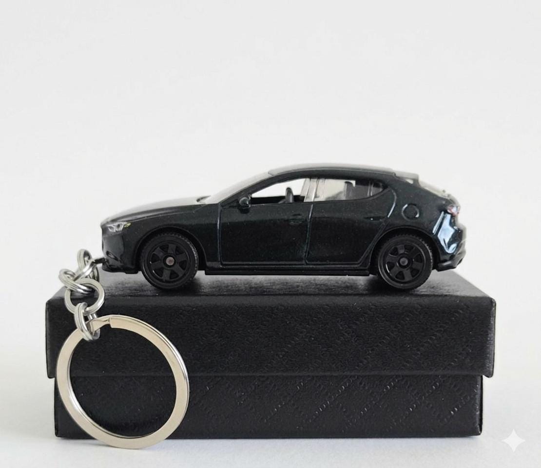 Diecast Mazda3 - Etsy