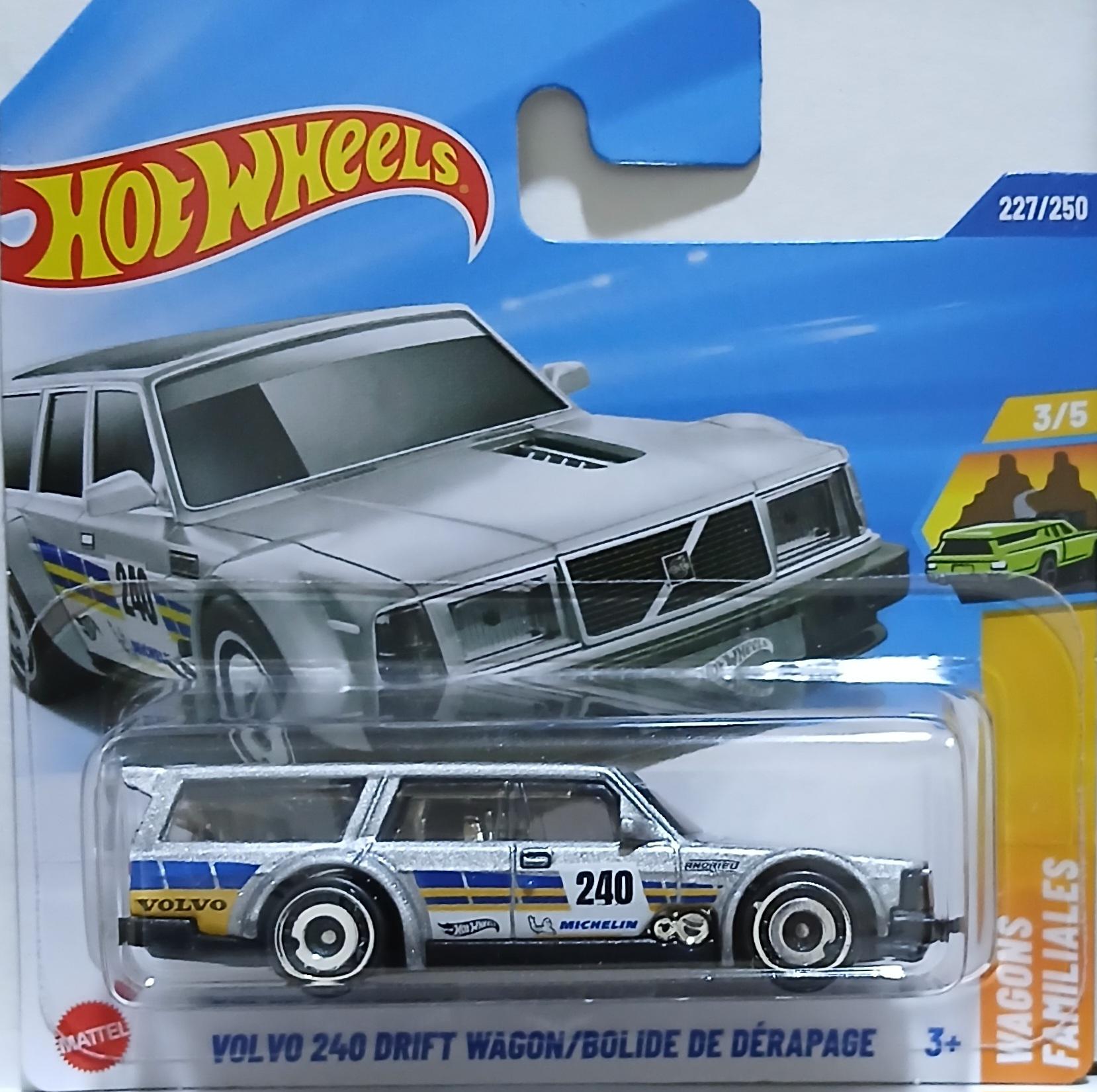 ミニカー Hot Wheels Volvo 240 Drift Wagon Hot Wheels Volvo 240 Drift Wagon/bolide De Drapage Free Boxed