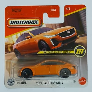 Matchbox 1/64 Toyota 4Runner Super Chase Orange Voiture Miniature Rare
