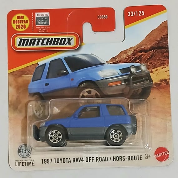 Matchbox 97 Toyota Rav4 off Road / Hors-route Free Boxed Shipping