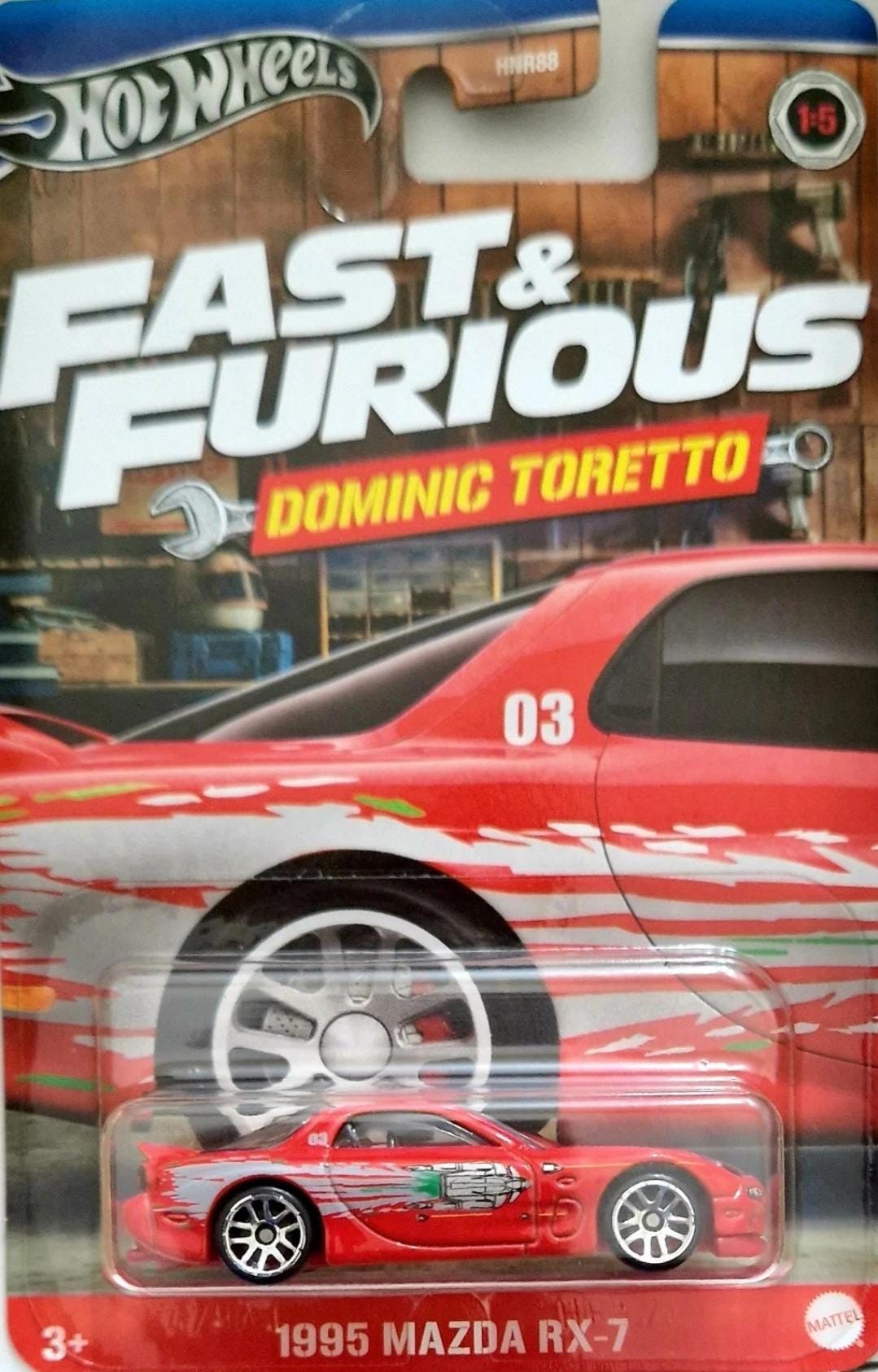 Hot Wheels Fast & Furious 95 Mazda RX-7 Free Boxed Shipping - Etsy