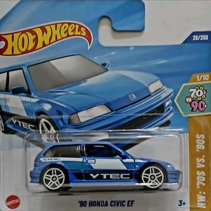Hot Wheels 90 Honda Civic EF Free Boxed Shipping