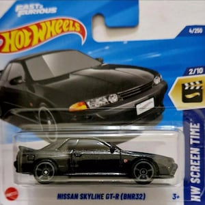 Hot Wheels Fast & Furious Nissan Skyline GT-R BNR32 Livraison dans une boîte gratuite