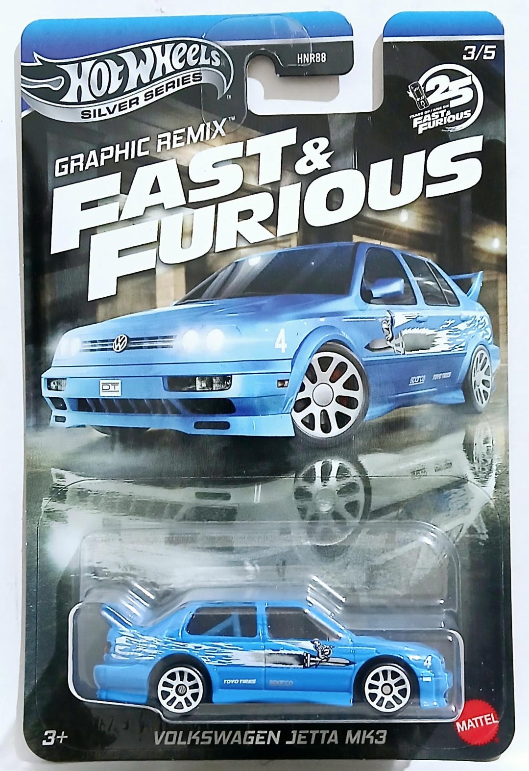 Hot Wheels Fast & Furious Volkswagen Jetta Mk3 Free Boxed Shipping