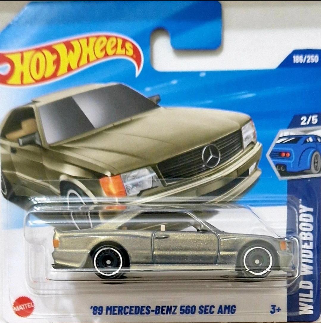 ホットウィール STH メルセデス ベンツ 560 SEC AMG ホットウィール 89 メルセデスベンツ 560 SEC AMG 箱入り送料無料