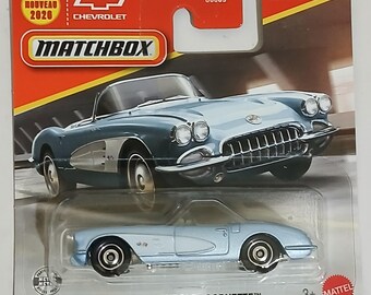 ★MATCHBOX　ミニカー クラシックカーコレクション♪ Matchbox 58 Chevrolet Corvette Free Boxed Shipping - Etsy