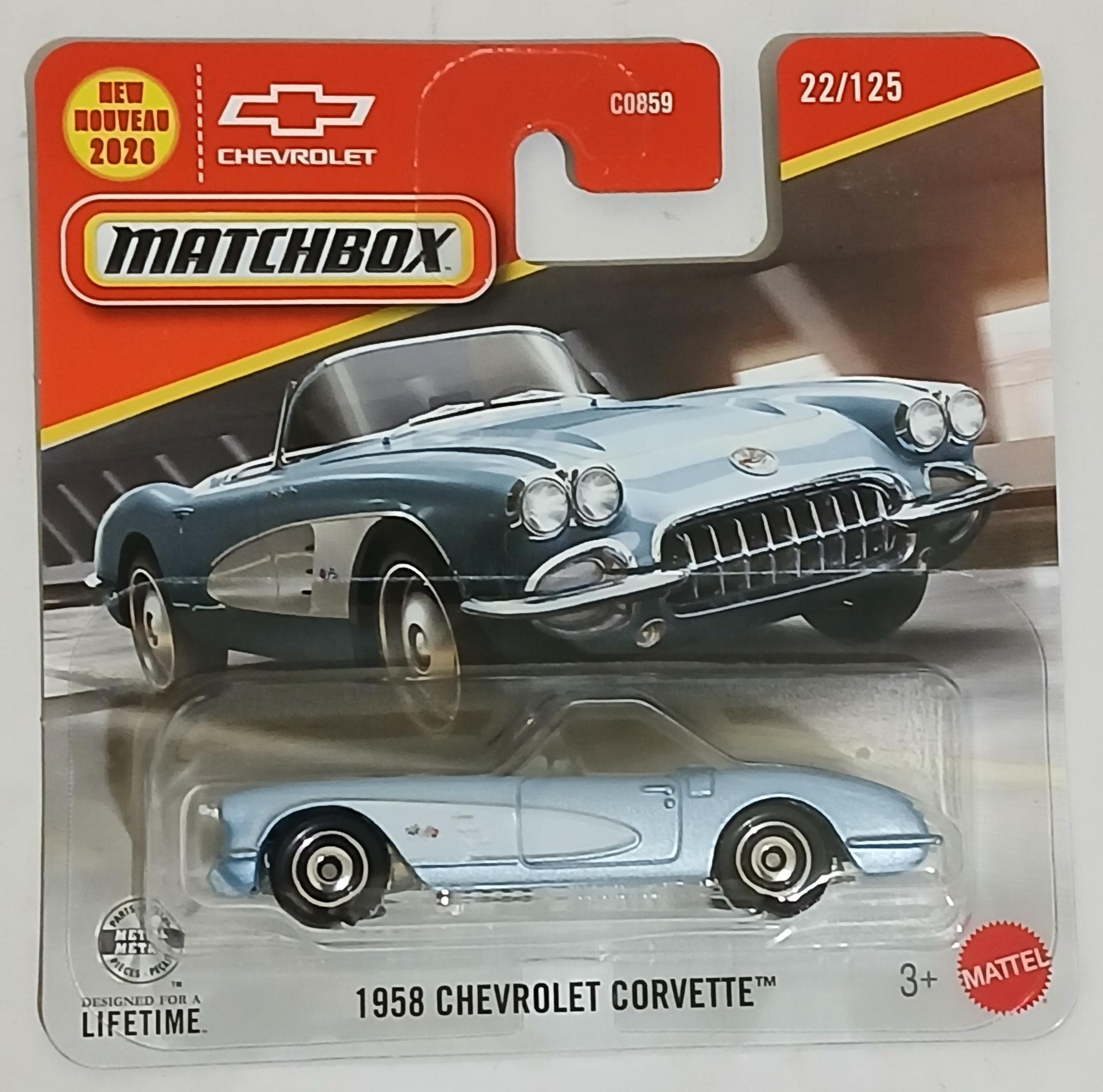 Matchbox 58 Chevrolet Corvette Free Boxed Shipping - Etsy