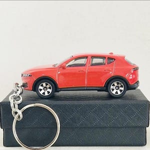 Matchbox Alfa Romeo Tonale Keyring: Car Enthusiast Gift