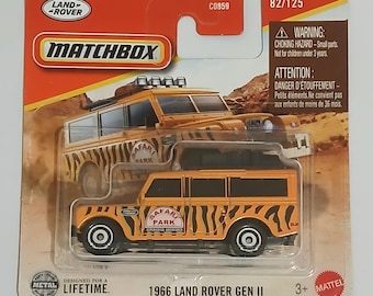 Matchbox 1966 Land Rover Gen II Safari Free Boxed Shipping - Etsy