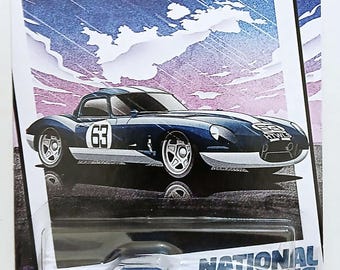 Hotwheels Silver Series Jaguar Lightweight E-type -1/64 Diecast