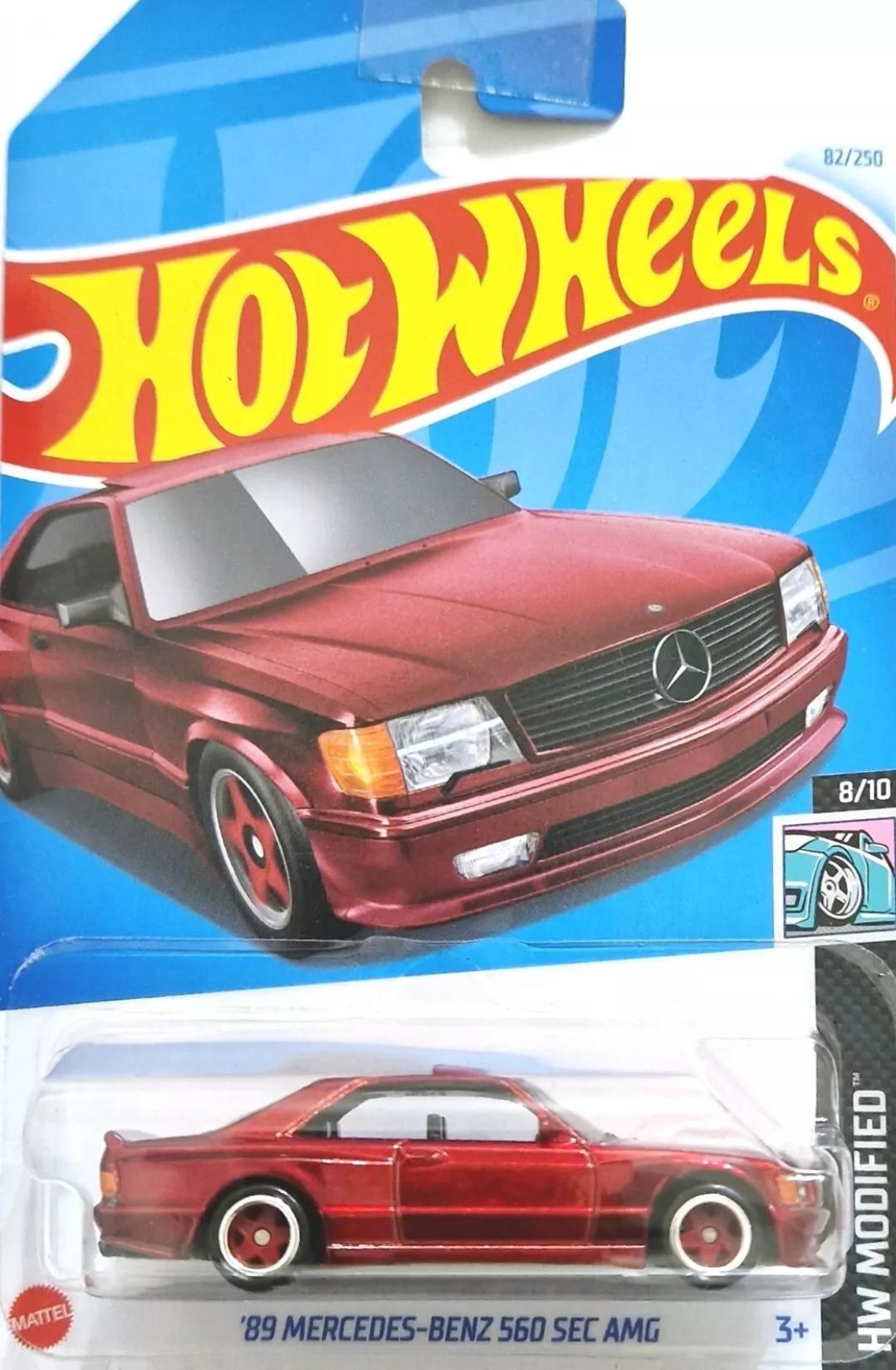 Hot Wheels 89 Mercedes Benz 560 SEC AMG (super Treasure Hunt) Free