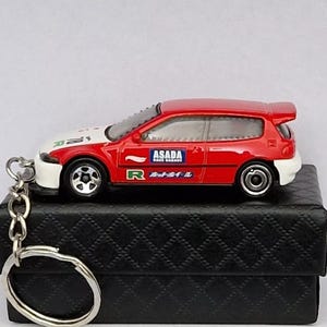 Hot Wheels Honda Civic Custom Keyring Gift Pack Free Shipping