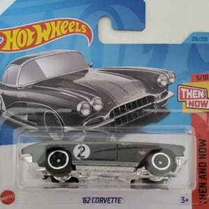 Hot Wheels 62 Corvette Free Boxed Shipping