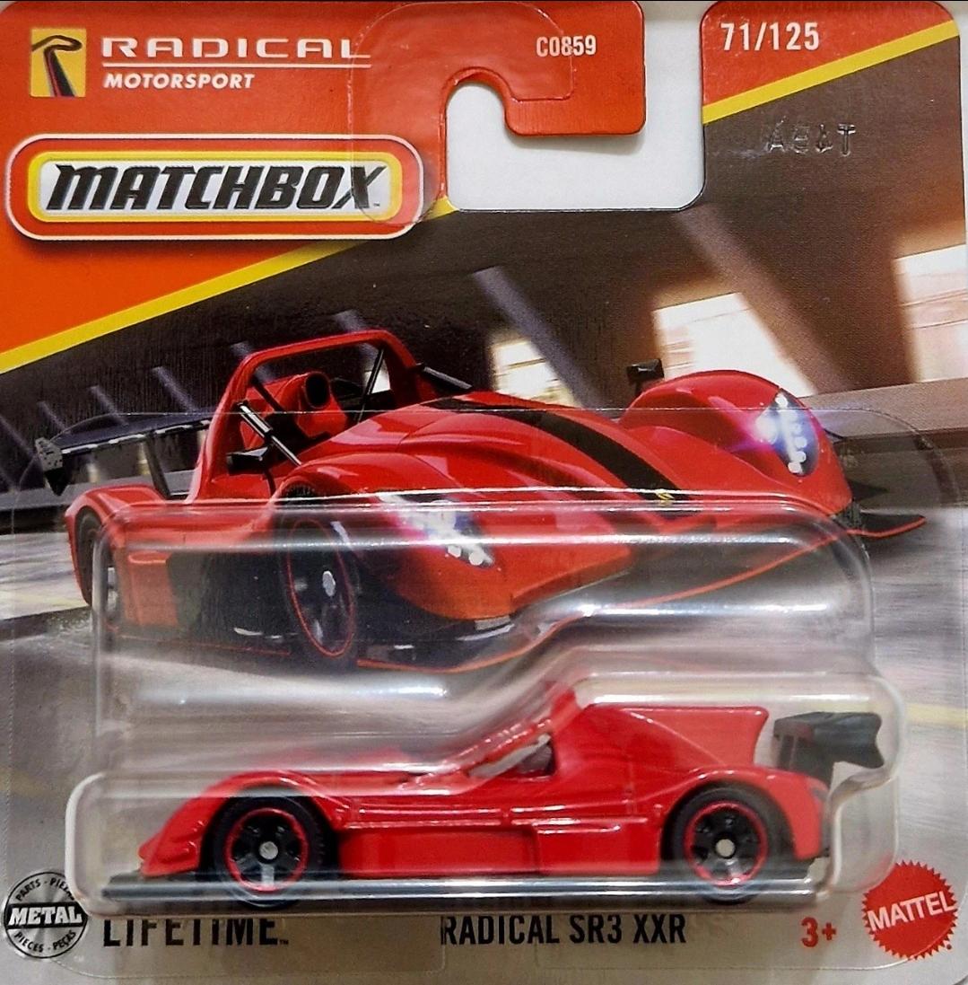 Matchbox Radical SR3 XXR Motorsport Free Boxed Shipping - Etsy