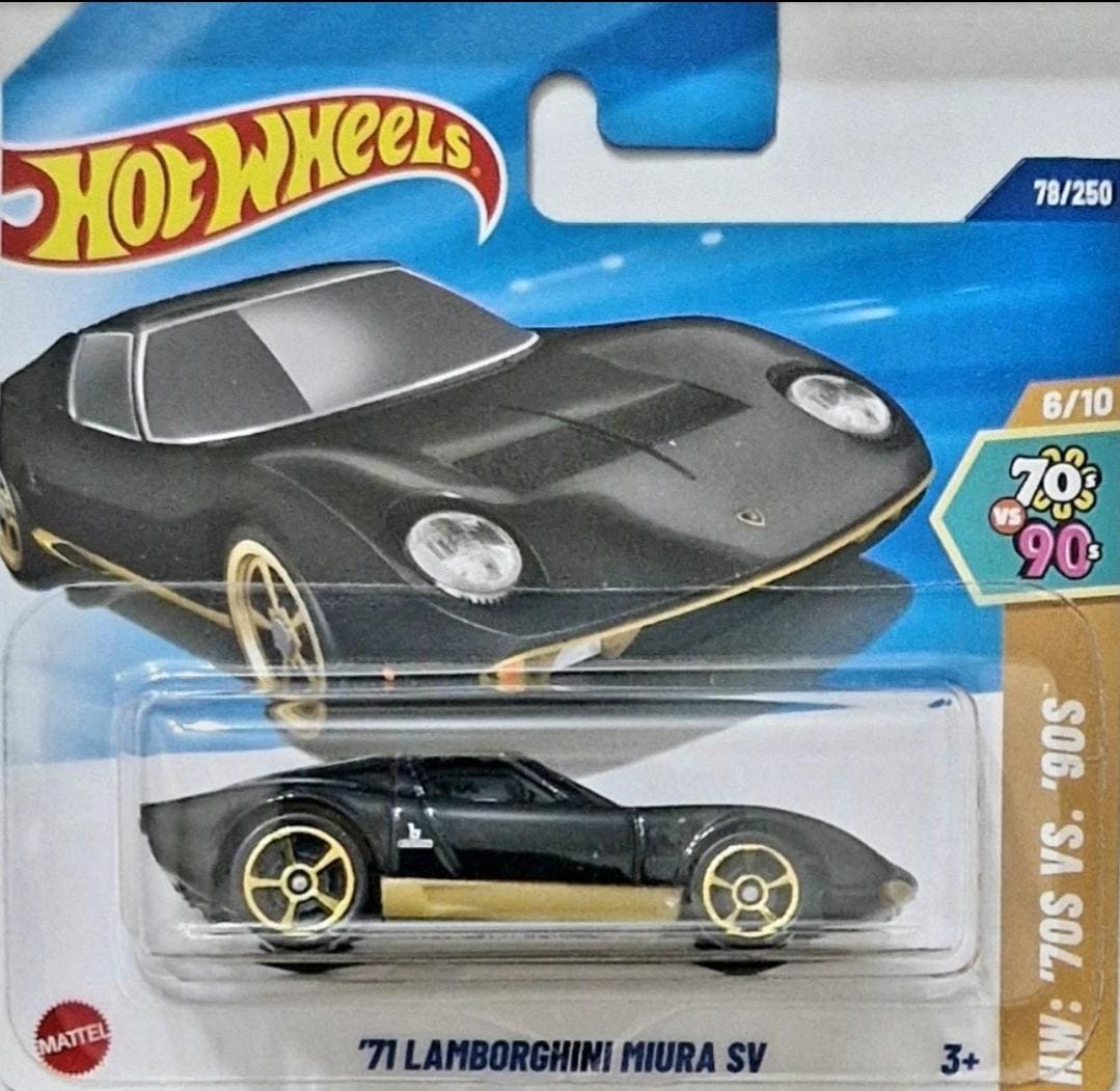 Hot Wheels Lamborghini Miura Sv Free Boxed Shipping - Etsy Canada