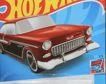 Hot Wheels American Graffiti Set 32 Ford Coupe 55 Chevy & Designer