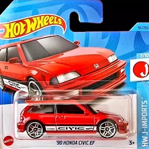Hot Wheels Honda Civic EF Free Boxed Shipping