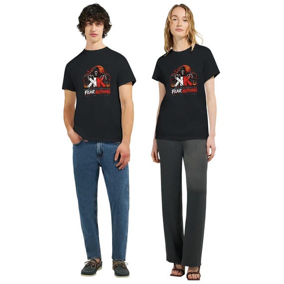 Ultra Cotton Unisex Crewneck T-shirt | Fear Nothing-Halloween
