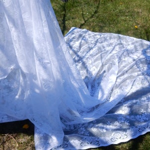 Lace Wedding Chuppah /Wedding Canopy/Throw/Bedspread/Free Shipping