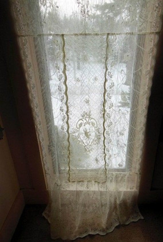 All Cotton Patchwork Lace Curtains Made To Order All Cotton Patchwork Lace Curtains Made, Cotton Lace Curtains