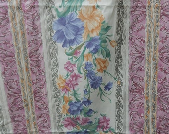 Vintage Cotton Fabric,/5.5 Yards x 55"W,/soft furnishing