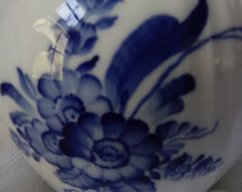 Antique Royal Copenhagen Blue Flower Curved Coffee Pot, 1960's/Shipping Included