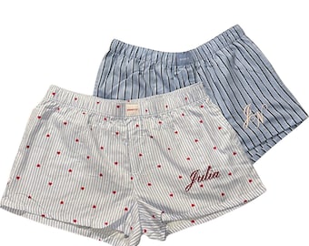 Custom Kiss Personalized Embroidered Boxers