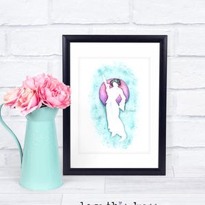 Princess Leia - Leia Dress - Princess Leia Poster - Princess Leia Art -  Star Wars Art Print-