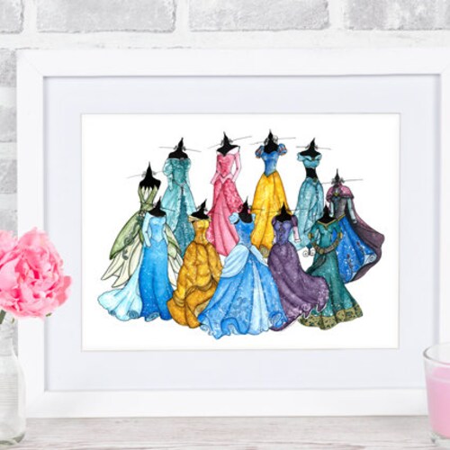 Personalized Princess Printable Wall Art African American | Etsy