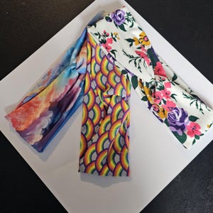 Colorful Twist Knot Headbands – Boho, Floral, Rainbow, and Fun Prints | Wide Stretchy Hair Accessories for Women & Girls