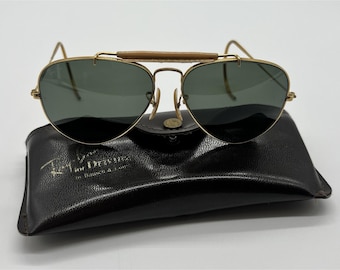 B&L Ray-Ban Wayfarer II Vintage Sunglasses Made In USA Black