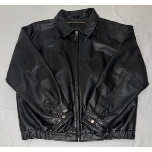 St Johns Bay Leather Jacket - Etsy