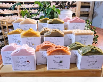 Handmade Soap Bar, All Natural Soap, Made in USA, Mother’s Day Gift, Party Favor Soap, Gift for her, Birthday Gift, Christmas Gift