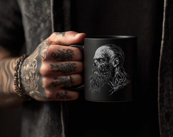 Taza de zombi / Coleccionistas de terror, Decoración de terror, Inspirada en TWD, The Walking Dead, Taza espeluznante, Decoración de terror para el hogar, Regalo de Halloween, Fanáticos del terror