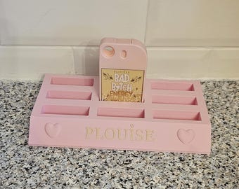 Plouise body mist storage stand organiser display