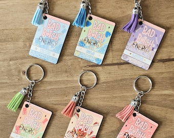 Plouise personalised keyring key chain.