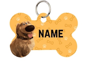Dug Pet Id Tag for Dogs and Cats or Keychain | Personalized