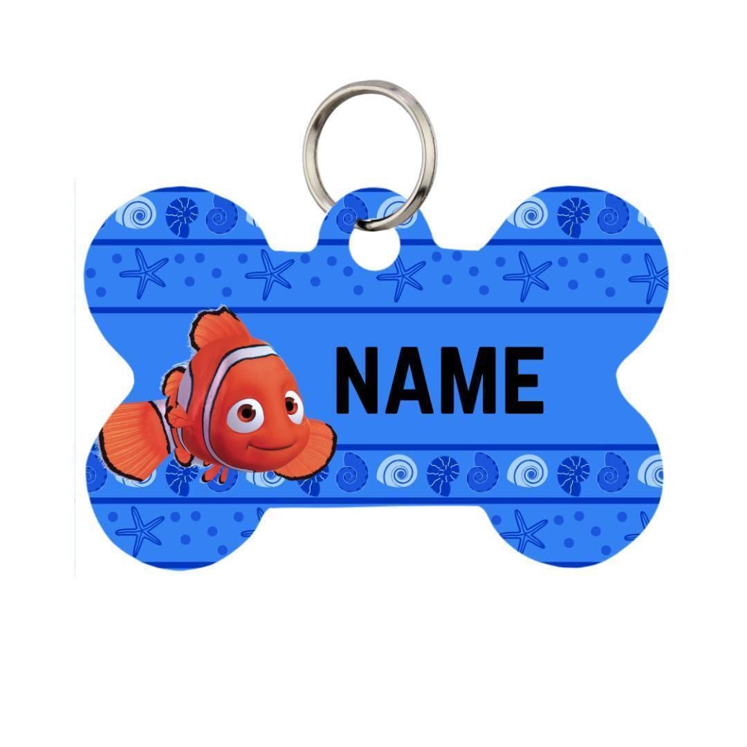 Nemo Pet Id Tag for Dogs and Cats or Keychain | Personalized - Etsy